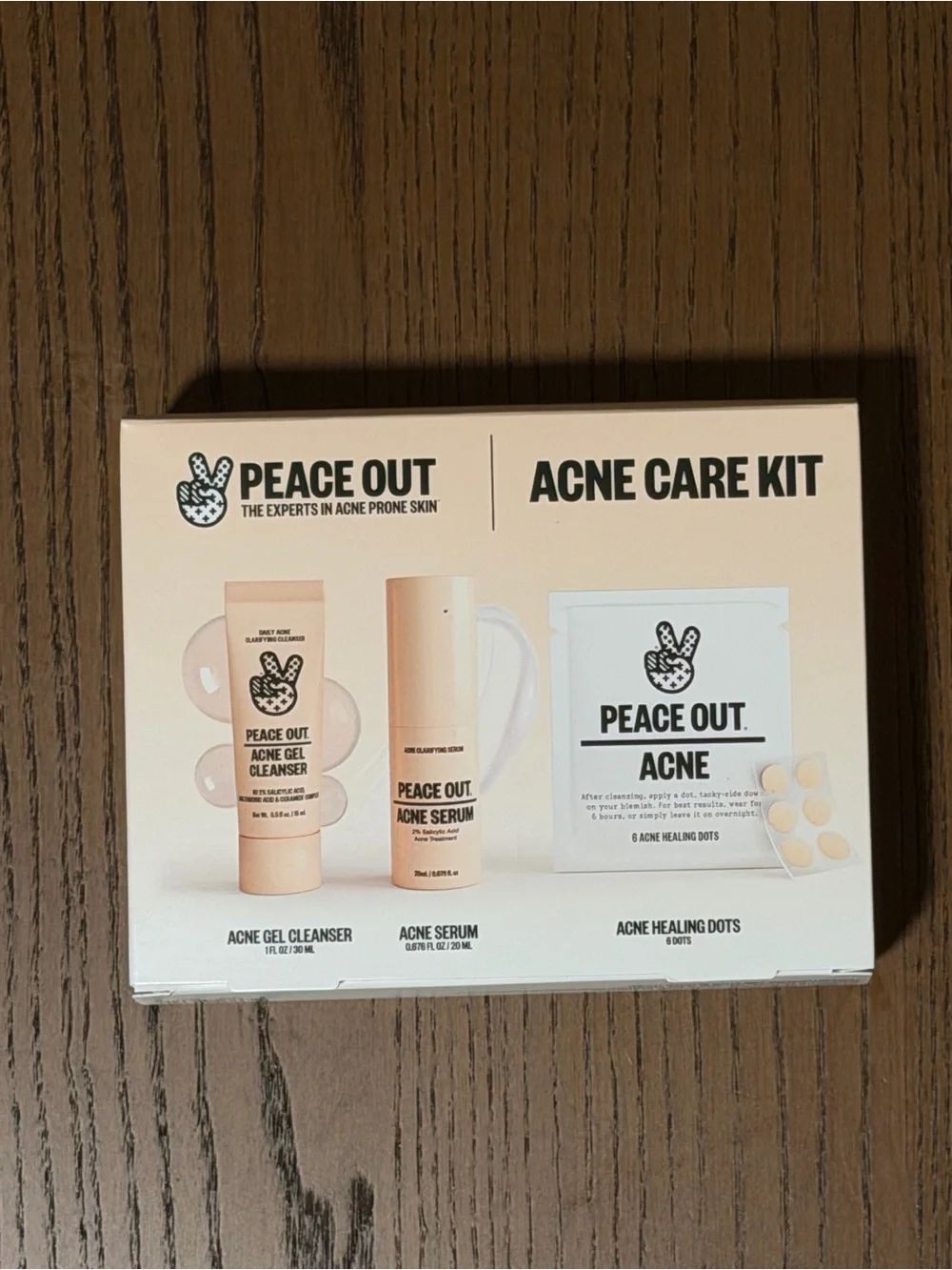 Acne Care Kit - Peach/Beige